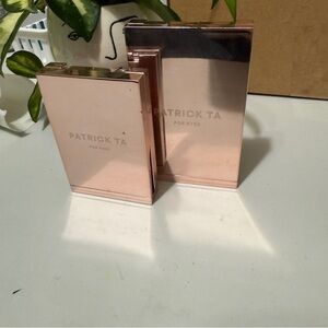 Patrick Ta Makeup Palettes Eyeshadow and Blush